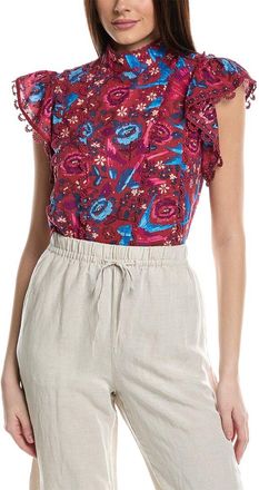 Farm Rio Farm Rio Floral Birds Blouse