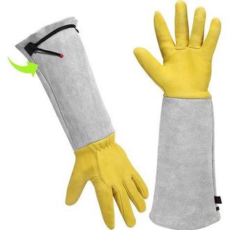 OEM Guanti Da Giardinaggio Da Donna/uomo, Guanti Da Lavoro In Pelle - Regalo Per Il Giardinaggio, Attrezzi Da Giardinaggio, Guanti Antitaglio, Guanti Con 