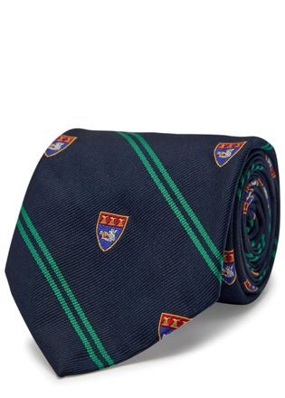 Polo Ralph Lauren Striped Silk tie - Navy - One Size