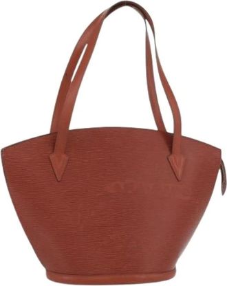 Louis Vuitton Pre-owned Tote Bags, female, Brown, Size: ONE SIZE Pre-owned Epi Leather Shoulder Bag