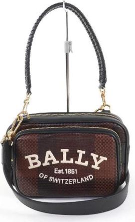 Bally Pre-owned Chadd.i Leren Schoudertas - Dames - Vintage Schoudertas - Bruin - ONE Size - Leer - Vintage