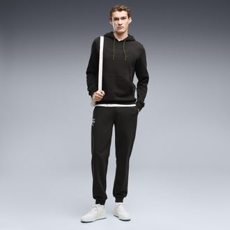Puma Pantaloni della tuta PUMA x ASTON MARTIN ARAMCO F1 TEAM Essentials da uomo, Abbigliamento, Nero, XXL