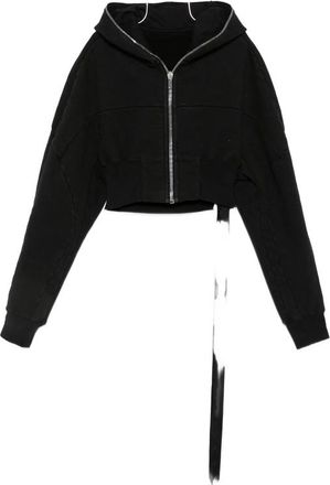 Rick Owens Cropped Hooded Jacket