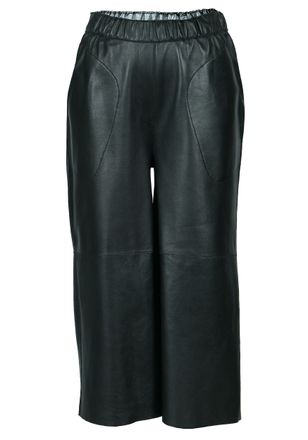 Freaky Nation Lederhose FREAKY NATION Be Fashion-FN, Damen, Gr. M (38), Normalgr&ouml;ssen, schwarz, Obermaterial: 100% Leder, Hosen Lederhose