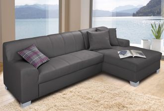 Inosign Ecksofa »Anzio, elegant und gemütlich, Breite 239cm, L-Form« wahlweise mit Bettfunktion