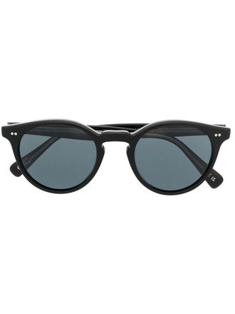 Oliver Peoples Occhiali Romare tondi - Nero