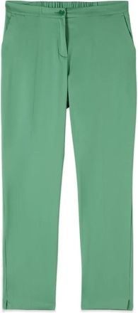 Oltre Cotton Chino Pants - Dames - Vrijetijds broeken - Groen - S - Katoen - Broeken