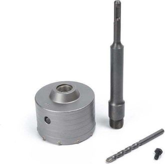 OEM Broca Perforadora Para Hormig&oacute;n De 95 Mm Con Portabrocas Sds-plus De 220 Mm: Ideal Para Hormig&oacute;n, Ladrillo, Piedra Y Hormig&oacute;n Autonivelante