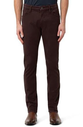 34 Heritage Courage Stretch Twill Straight Leg Pants in Burgundy Diagonal at Nordstrom Rack, Size 33 X 32