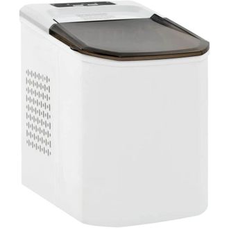 vidaXL Macchina per il Ghiaccio Bianca 1,4 L 15 kg / 24 h vidaXL