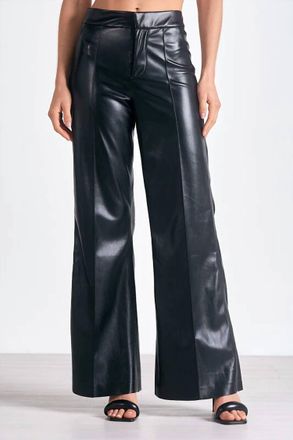 Elan High Waist Pant In Black
