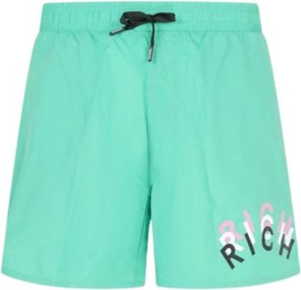 John Richmond Swimwear Beelz - Heren - Strandmode - Groen - 2XL - Polyester - Badmode