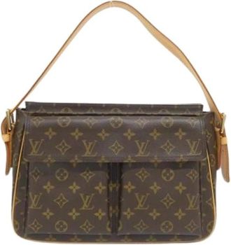 Louis Vuitton Pre-owned Shoulder Bags, female, Brown, Size: ONE SIZE Pre-owned Vintage Shoulder Bag