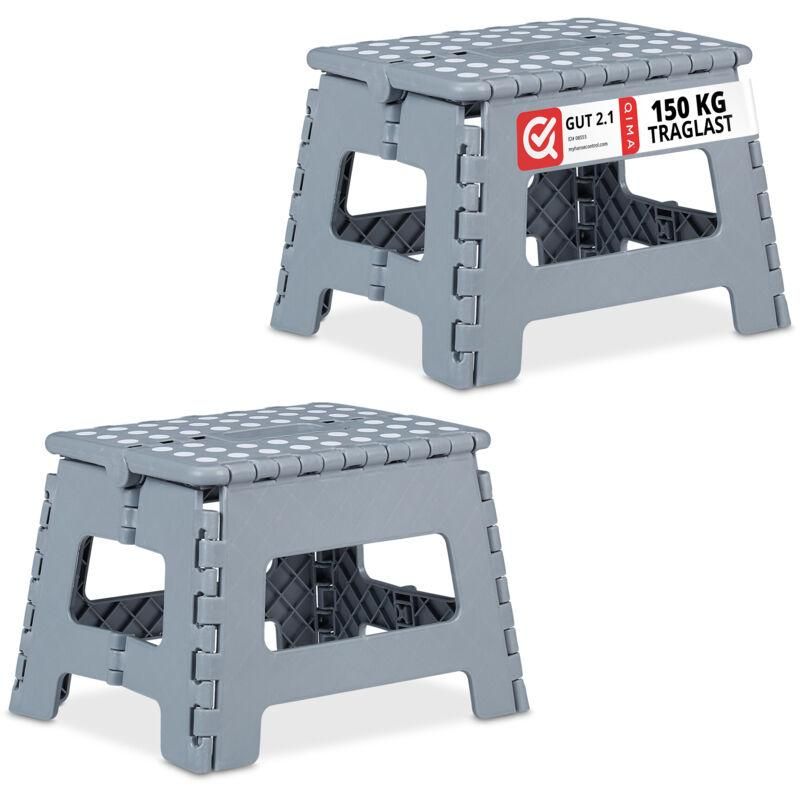 Sgabello Poggiapiedi In Bambù Relaxdays - 24,5x25x27 Cm, Portata 100 Kg, Naturale Per Casa E Bagno - Foto 14