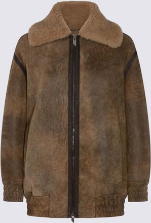 Salvatore Santoro Camel Leather Jacket
