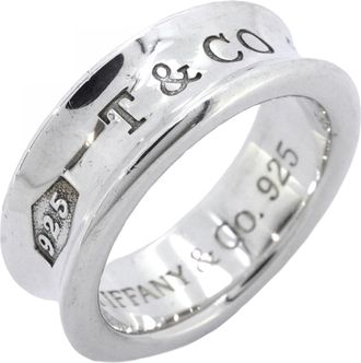 Tiffany & Co. Silver 925 Band Ring (Pre-Owned)