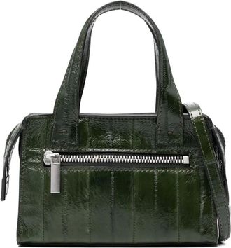 SAPIO mini top-handles tote bag - women - Fabric - One Size - Green