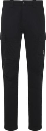 C.P. Company C.p. Company, Heren, Broeken, Zwart, Maat: L Satijn