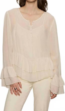Sanctuary There She Goes Blouse In Ivory