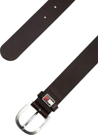 Tommy Hilfiger Buffalo Full Grain Leather Belt - Brown