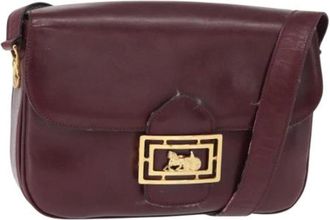 Celine Pre-owned Cross Body Bags, female, Red, Size: ONE SIZE Pre-owned Vintage Cross Body Bag