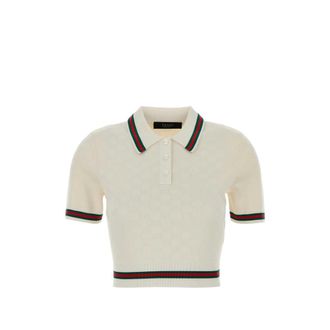 Gucci Cropped Polo Shirt