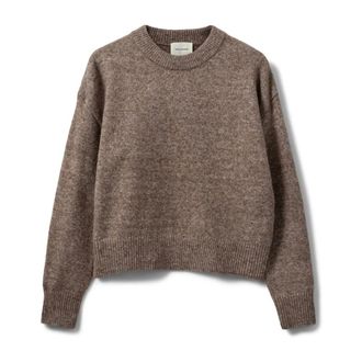 Sofie Schnoor Round-neck Knitwear - female - Sofie Schnoor - Round-neck Knitwear - Brown - XL - Knitwear