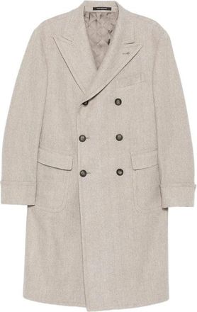 Tagliatore C-Rupert Coat - Heren - Mantel - Grijs - M - Wol - Jassen