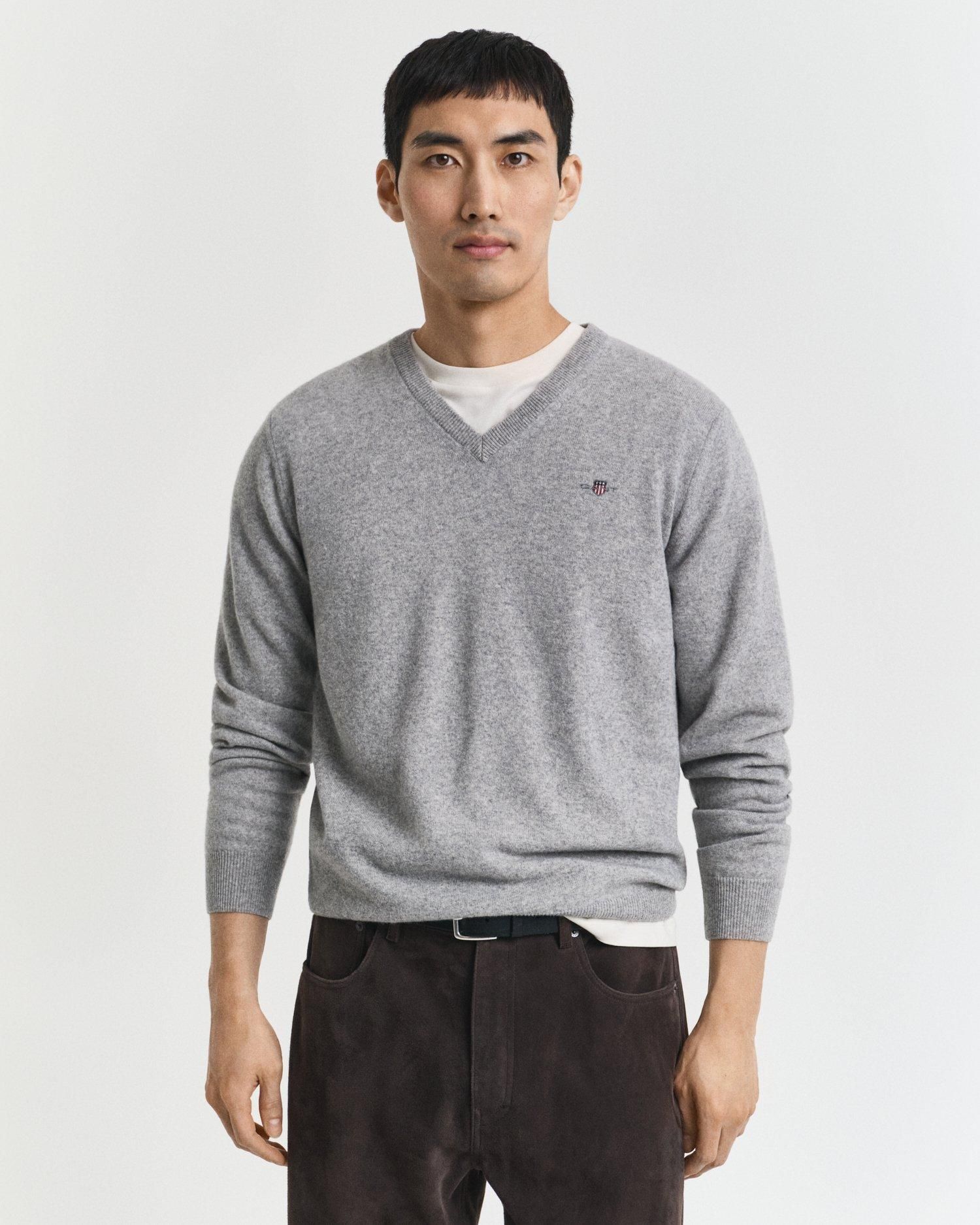 Coofandy Herren Pullover V Ausschnitt Feinstrickpullover Business