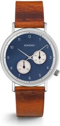 Komono The Walther Watch - unisex - Horloges - Bruin - 40 MM - Accessoires