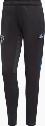 adidas Womens Manchester United Tracksuit Bottoms - Black - Size: 18 xxl