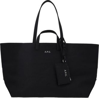 A.P.C. Le Drummer Attached Pouch Tote Bag