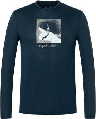 super.natural Almost Done L/S Longsleeve f&uuml;r Herren | blau