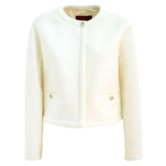 Gucci Dames, Jassen, Wit, Maat: M Wol