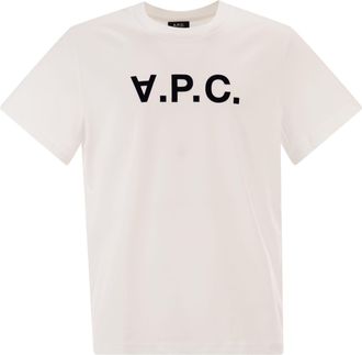 A.P.C. V.P.C. T-Shirt aus Bio-Baumwolljersey