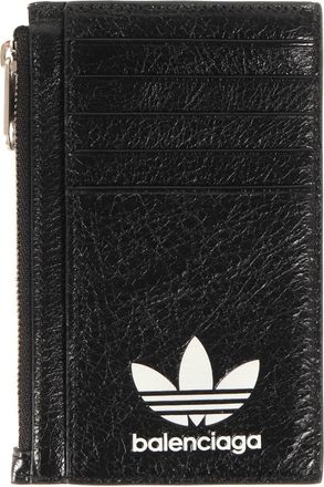 Balenciaga Black Leather Coin Purse/Coin Case (Pre-Owned)