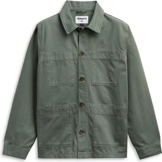 Sebago Dorr Jacket - Heren - Zomerjassen - Groen - L - Katoen - Jassen