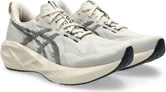 Asics NOVABLAST 5 Running Shoe in Oatmeal/black at Nordstrom, Size 10.5