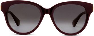 Cartier Occhiali da sole tondi - Rosso