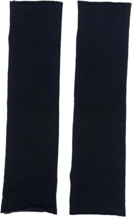 Lisa Yang ribbed cashmere arm warmers - Blue