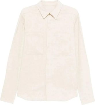 Rick Owens Camicia a maniche lunghe - Toni neutri