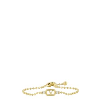 Valentino Garavani Bracelets, female, Yellow, Size: S Ovalette Bracelet