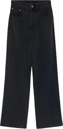 Jacquemus Dames, Jeans, Zwart, Maat: W28 Denim