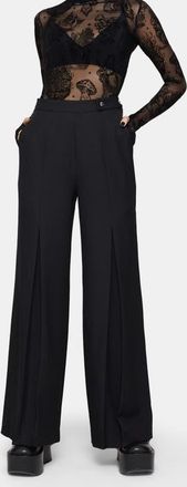 Disturbia Iris Celestial Tailored Trousers in Black at Nordstrom, Size 10