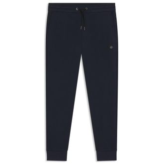 BOSS Cotton-blend sweatpants with Double B monogram