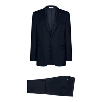 Pal Zileri Single Breasted Suits, male, Blue, 2XL, Vicenza Suit