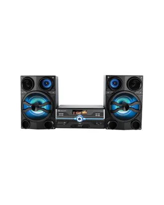 Supersonic Hifi Multimedia Audio System With Bluetooth And Aux/Usb/Mic Inputs