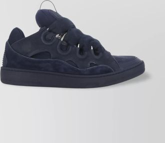 Lanvin leather high-top sneakers