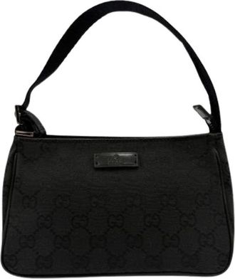 Gucci Borsa a spalla Pre-owned GG Canvas - - Pre-owned - Donna - Nero - ONE SIZE