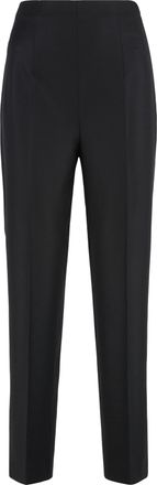 Alberta Ferretti Alberta Ferretti Womens Virgin Wool Trousers - Black - Size EU 36 (Womens)